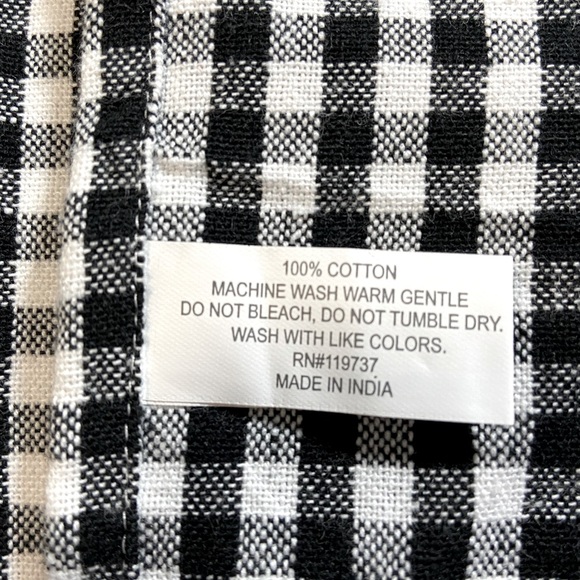 Ladies Easter Apron One Size Fits Most 100% Cotton New With Tags 2 Side Pockets - Picture 7 of 7